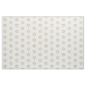 Gouden 3-D look Star of David Fabric Stof (Yard (91,4 cm))