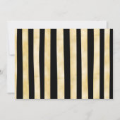 Gouden 4e Dinosaurus Verjaardagsfeestfoto Kaart (Achterkant)