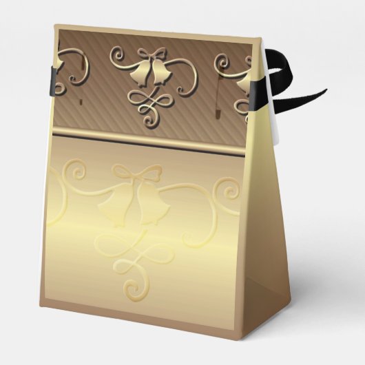 Gouden 50e Jubileum gunstbox Bedankdoosjes (Achterkant)