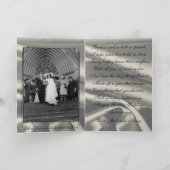 Gouden 50e trouwdagjubileum Modern Kaart (Binnen)