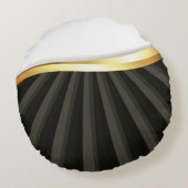 Gouden 50ste huwelijksjubileum religieus jubileum rond kussen (Achterkant)