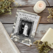 Gouden 50ste huwelijksverjaardag Foto Modern Kaart