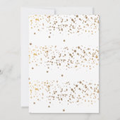 Gouden 50ste verjaardag kaart (Achterkant)