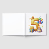 Gouden 5e verjaardag gastenboek (Volledig)