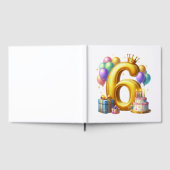 Gouden 6de verjaardag gastenboek (Volledig)