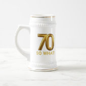 Gouden 70 Dus Wat Leuke Verjaardagsfeestje Bierpul (Links)