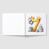 Gouden 7e verjaardag gastenboek (Volledig)