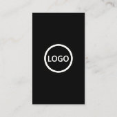 Gouden aangepaste Kaarten Modern, Social Media QR Visitekaartje (Achterkant)