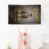 Gouden aanraking Verheldert uw toekomst Spandoek (Insitu)