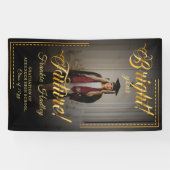 Gouden aanraking Verheldert uw toekomst Spandoek (Horizontaal)