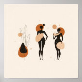 Gouden Aanwezigheid Poster (Voorkant)