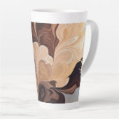 Gouden Aardbloei Latte Mok (Rechterhoek)