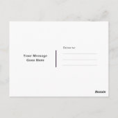 Gouden Aarde Boeddha OM Aum Mantra Ajna-meditatie Briefkaart (Achterkant)