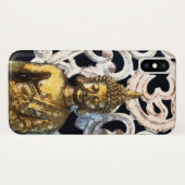 Gouden Aarde Boeddha OM Aum Mantra Ajna-meditatie Case-Mate iPhone Case (Achterkant (horizontaal))