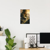 Gouden Aarde Geest van Stille Verwondering Poster (Thuiskantoor)