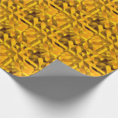Gouden Abstract Cadeaupapier (Hoek)