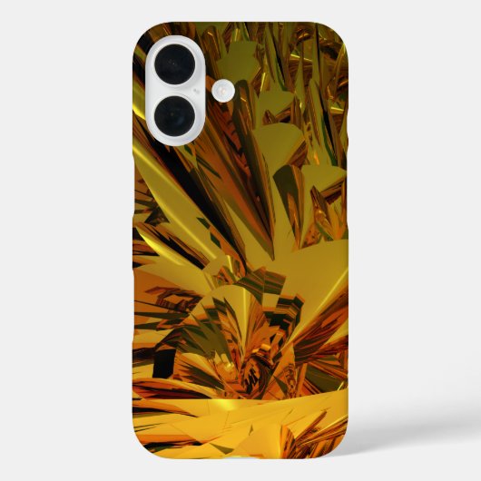 gouden abstract Case-Mate iPhone case (Achterkant)