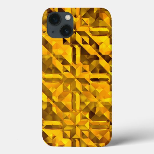 Gouden Abstract Case-Mate iPhone Case (Achterkant)
