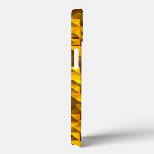 Gouden Abstract Case-Mate iPhone Case (Achterkant / Rechts)