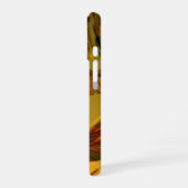 gouden abstract iPhone 16 hoesje (Linkerkant)
