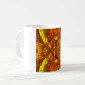 Gouden Abstract Koffiemok (Voorkant links)