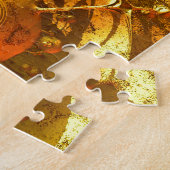 Gouden Abstract Legpuzzel (Zijkant)