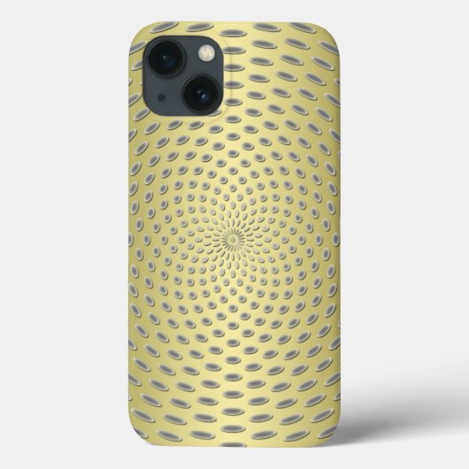 Gouden abstract ontwerp Case-Mate iPhone case (Achterkant)