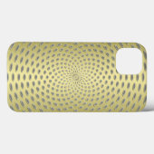 Gouden abstract ontwerp Case-Mate iPhone case (Achterkant (horizontaal))