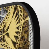 gouden abstract pickleball paddle (Links Detail)