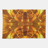 Gouden Abstracte Handdoek (Horizontaal)