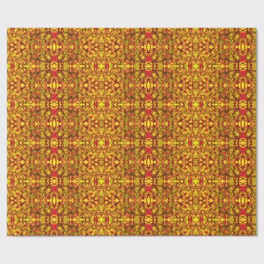 gouden abstracte kunst Perzisch of Midden-Oosten l Cadeaupapier (Vlak)