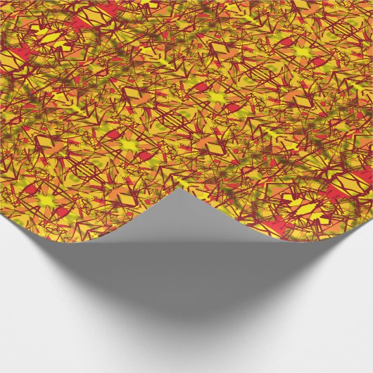 gouden abstracte kunst Perzisch of Midden-Oosten l Cadeaupapier (Hoek)