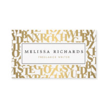 Gouden Abstracte Lettervormen III voor Auteurs, Sc