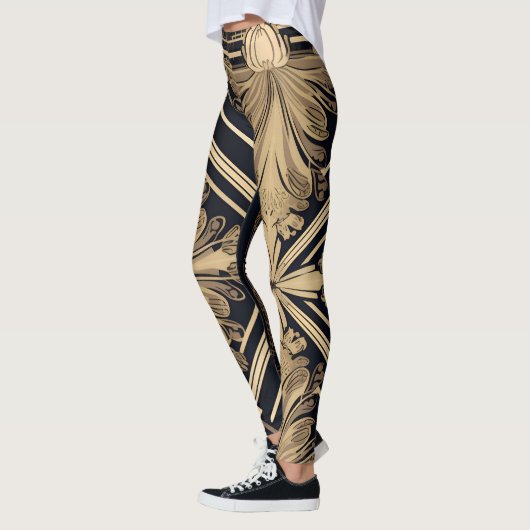 Gouden acanthus leggings (Links)