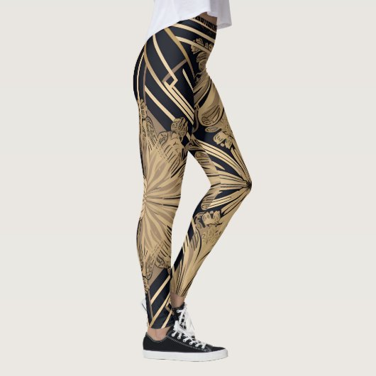 Gouden acanthus leggings (Rechts)