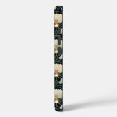 Gouden Accent Japans geïnspireerde Fan Case-Mate iPhone Case (Achterkant / Links)