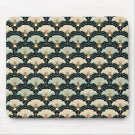 Gouden Accent Japans geïnspireerde Fan Muismat