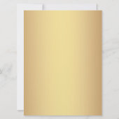 Gouden accenten Elegant Katholiek Doopcertificaat (Achterkant)