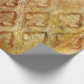  gouden achtergrond cadeaupapier (Hoek)