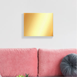 Gouden achtergrond voor uw geüploade foto klein canvas afdruk