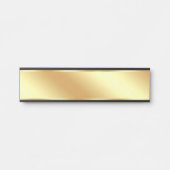 Gouden Achtergrond Voor Uw Tekst Maak Uw Eigen Deurbordje (Voorkant)