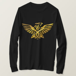 gouden adelaar badge t-shirt