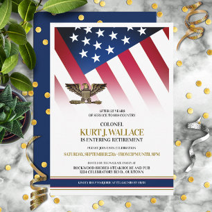 Gouden Adelaar Militaire Pensioenfeest Kaart