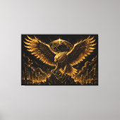Gouden Adelaar van Globaal Succes Canvas Afdruk (Voorkant)