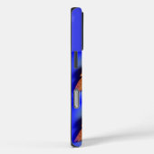 gouden adelaars op blauwe ifoondoos Case-Mate iPhone case (Achterkant / Rechts)