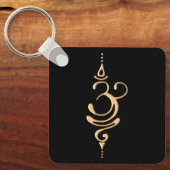 Gouden Adem Sleutelhanger (Voorkant)