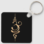 Gouden Adem Sleutelhanger (Achterkant)