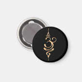 Gouden Ademhaling Magneet (Voorkant / Achterkant)