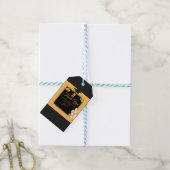 Gouden Afstudeerfeest Viering 2026 Cadeaulabel (Met Touw)