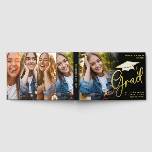 Gouden Afstuderen Fotocollage Gastenboek (Volledig)
